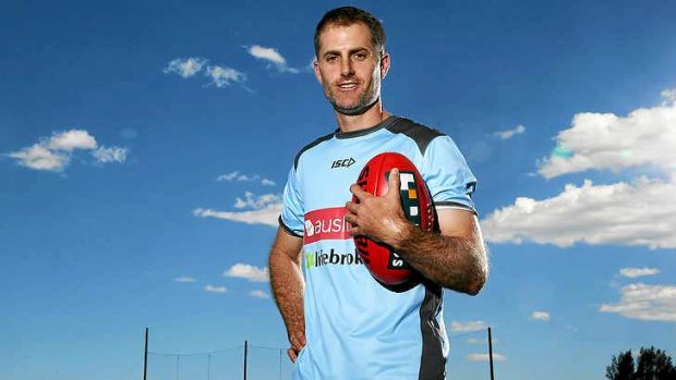 New role: Simon Katich is a mentor for the Greater Western Sydney Giants.