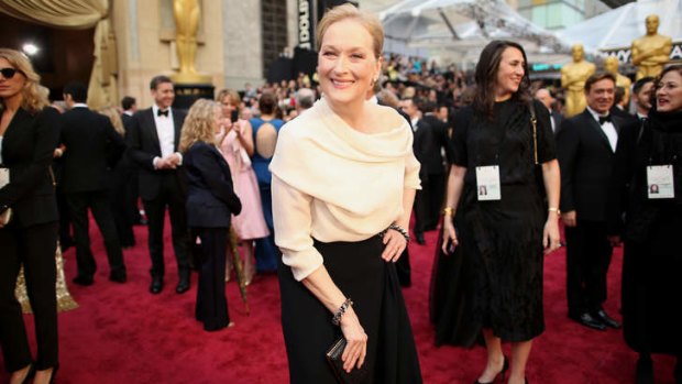 Three-time winner: Meryl Streep.