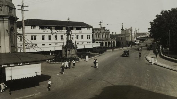 Centenary Square in the early 1930s: The site's new name dates back to 1888, when it was called Centenary Avenue.