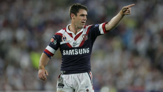 Favourite son: Roosters legend Brad Fittler is pulling on the boots again.