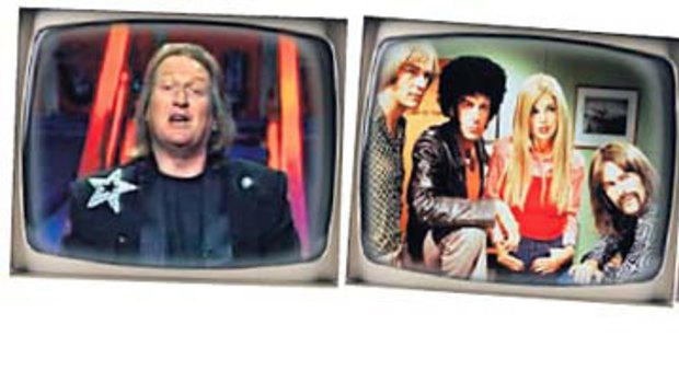 Idiot box ... Doug Mulray’s <i>Naughtiest Home Videos</i>; <i>Funky Squad</i>; <i>The Mick Molloy Show</i>; <i>The Hamish & Andy Show</i>.
