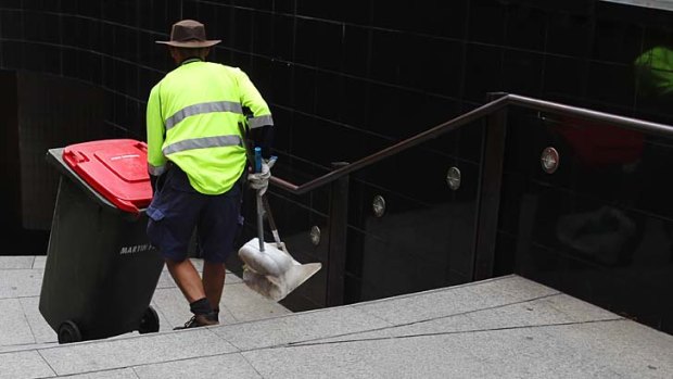 Red tape repeal: The government is looking to abolish the Commonwealth Cleaning Services Guidelines for cleaners employed on government contracts from July 1.