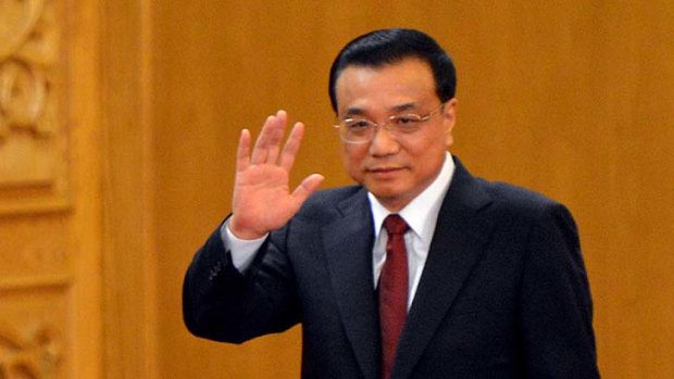 Incoming premier: Li Keqiang.