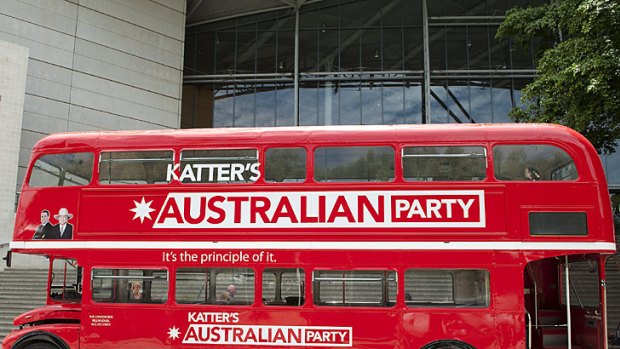 The Katter's Australian Party's 'Katmobile'.