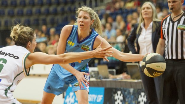 Canberra Capitals' Carly Wilson was disappointed by her side's fadeout against Dandenong. 