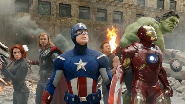 Roaring success ... <em>The Avengers</em> has taken the local box office by storm.