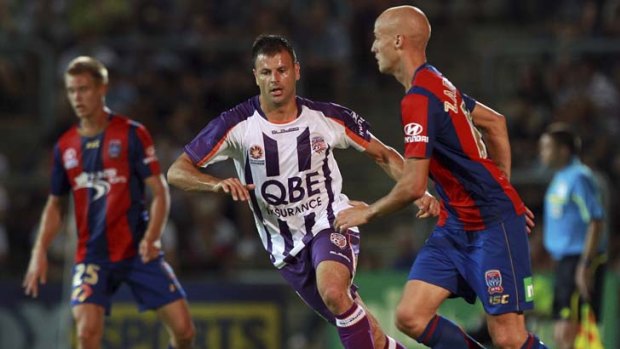 Quick deal &#8230; Perth Glory's Mile Sterjovski is off to China.