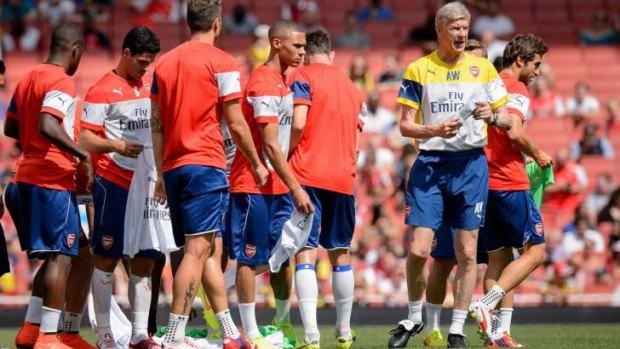 "It looks like we are a bit closer ... We are less vulnerable": Arsenal manager Arsene Wenger.
