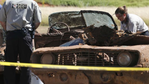 Cold cases: skeletons were found in the two cars.