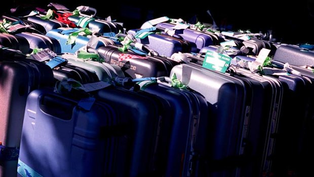 The stolen luggage contained items worth about $US30,000.