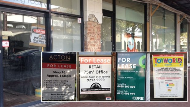 The City is blighted by a litany of for lease signs and vacant offices.