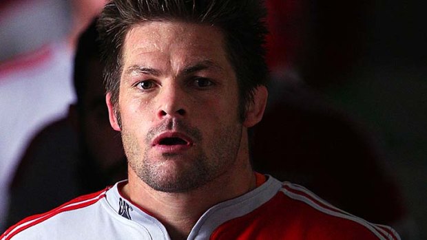 Fit to play . . . Richie McCaw of the Crusaders.