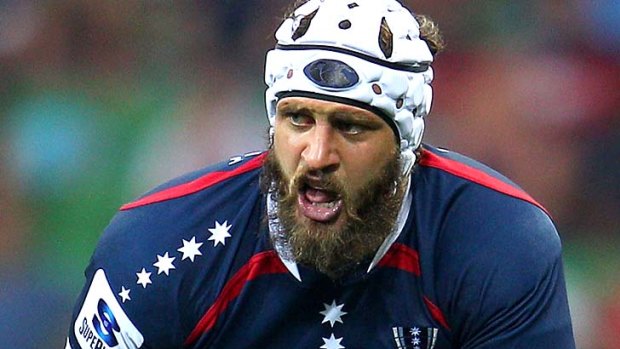 Melbourne Rebels player Adam Byrnes has been cleared.
