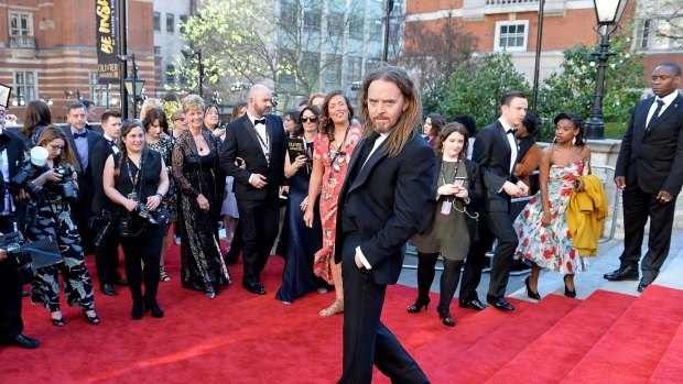 Tim Minchin attends The Olivier Awards 2017 at Royal Albert Hall.