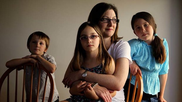 Family history of the disease ... Linda Seaman, with her children, Ben, Nicola and Jenna, hopes genetic screening will help determine an individual's risk.