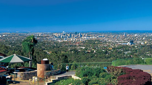 The view atop Mt Coot-tha is even better when you walk rather than drive.