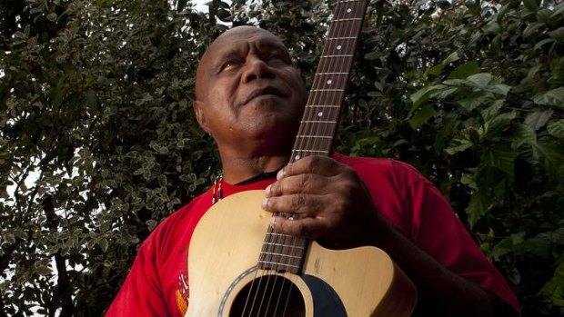 MCG role: Archie Roach performs Saturday at half-time.