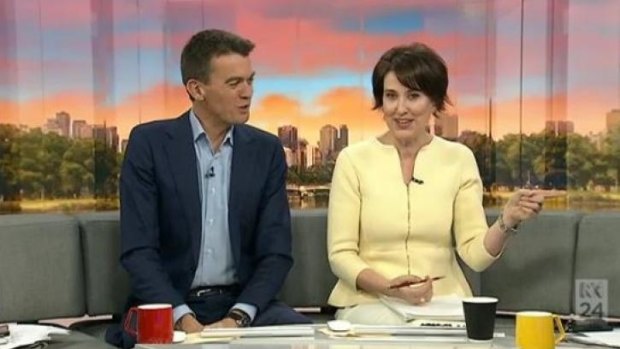 ABC News Breakfast presenter Virginia Trioli placed the man who broke into her car under citizen's arrest on Monday.