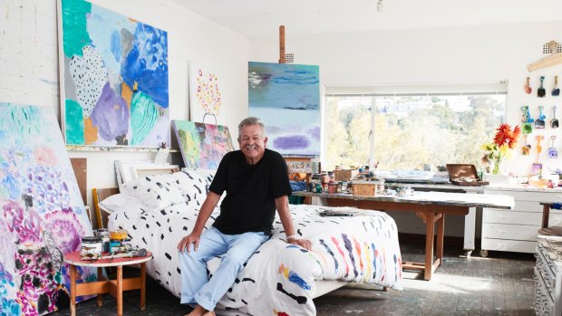 Artist Ken Done has collaborated with Sheridan for a collection marking 30 years since their first collection together, and the bedding brand's 50th birthday. Photo: supplied.