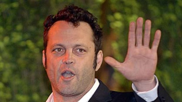 Star of The Dilemma, US actor Vince Vaughn.