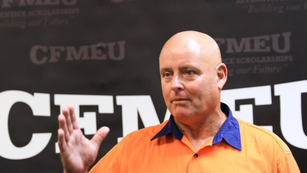 Andrew Ramsay of the CFMEU.