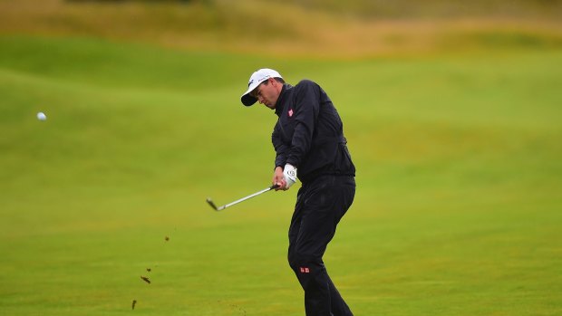Adam Scott tuned up for the British Open by playing at the Dundonald Links in the Scottish Open.