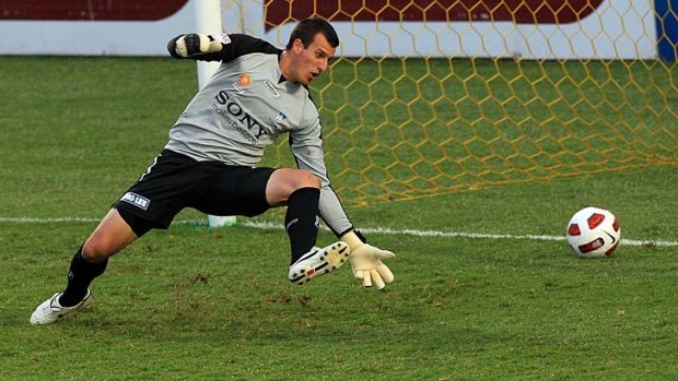 First choice ... Sydney goalkeeper Ivan Necevski.