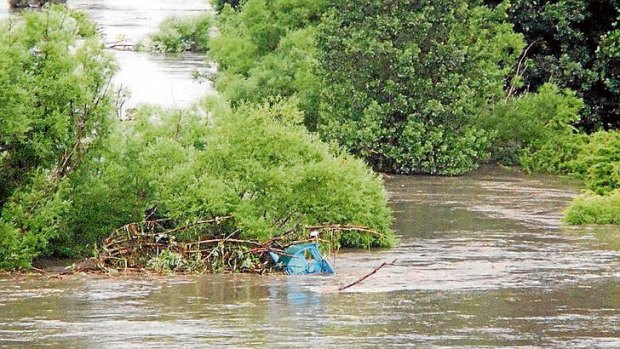 The last sighting of Thomas during the 2010 December floods.