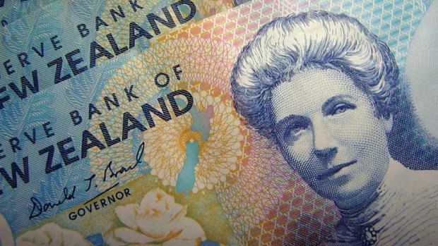Closing in on parity: The New Zealand dollar.