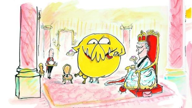 Funny and fun: <i>Mr Chicken Lands in London</i> by Leigh Hobbs.