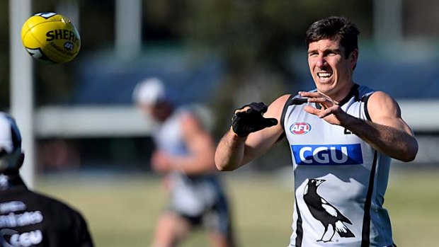 Quinten Lynch starred in the ruck in the VFL last Saturday. Can he help Travis Cloke in attack?