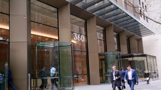 The corporate lobbies in 360 Collins Street are about to change.