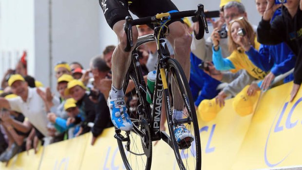For a lazy $14,000 or so, you could buy the Pinarello that Chris Froome powered to victory in this year's Tour de France.