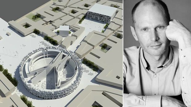 Brisbane's Peter Besley heads up London-based architecture firm Assemblage, which has designed the new Iraqi parliament.