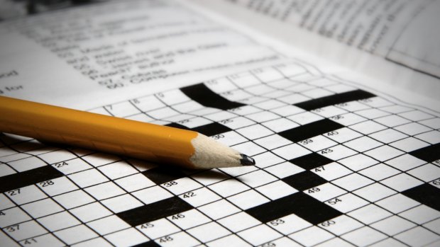 Actually, doing the crossword won't keep your brain in shape.