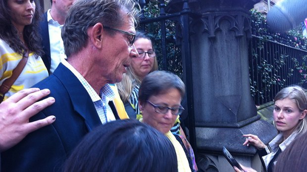 Rachelle Yeo's parents, Roger and Kathy Yeo, leave the Supreme Court after the sentencing of their daughter's murderer, Paul Mulvihill.