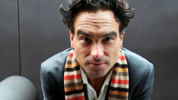 Surprised to be Big ... Johnny Galecki plays Leonard in The Big Bang Theory