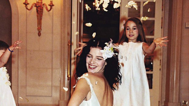 Wedding belles, big and small … many people now get married after having children.