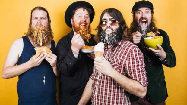 Hairy fellows the Beards play the Metro Theatre on Friday night.