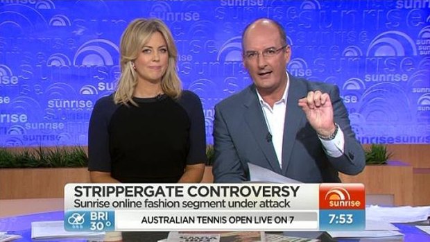 <i>Sunrise</i>'s Samantha Armytage and David Koch addressing the Mamamia article.