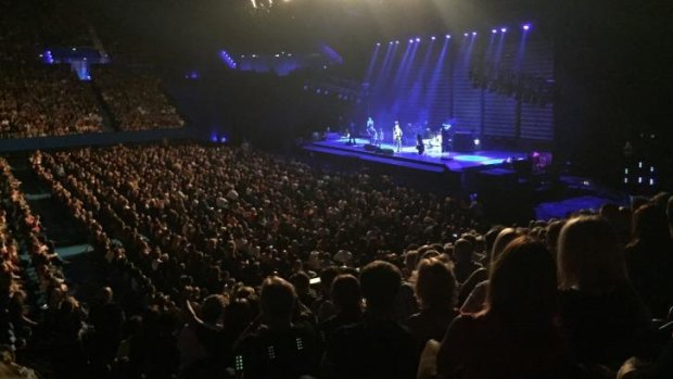 It was a full house for the Swedish superstars at Perth Arena.