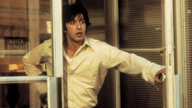 Al Pacino in <I>Dog Day Afternoon</i>, 1975.
