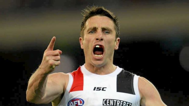 St Kilda forward Stephen Milne.