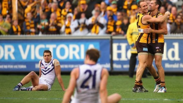 Hawthorn will have a crack at winning another flag but our blogger Derek Rielly turned down the chance to be there to watch it.