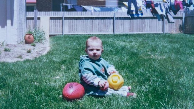 Even as a baby, Jack Steele always had a ball in his hand.
