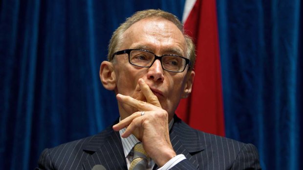 Long-time friend of the US: Foreign Minister Bob Carr.