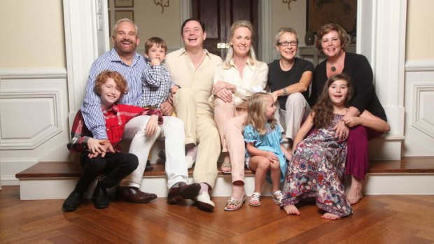 Author Andrew Solomon and family: love is a magnifying phenomenon.