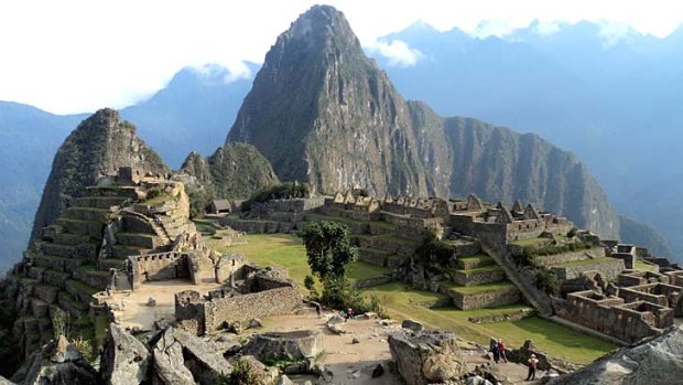 Top choice: This 15th-century Inca site was voted the number one landmark in the world by travellers.