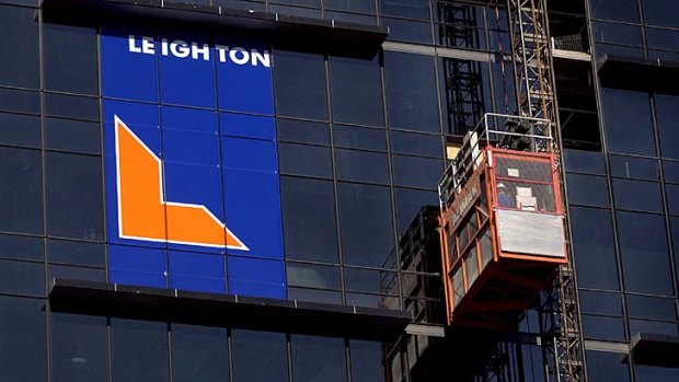 Eager: Investors have today pushed Leighton's share price higher than Hochtief's offer.