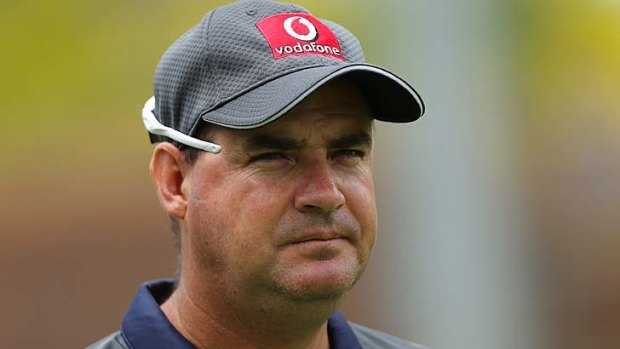 Under fire ... coach  Mickey Arthur.